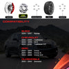 Customadeonly Wheel Spacers 1.5" 6x5(6x127) Hubcentric - Forged 6061-T6 Aluminum 78.1mm Hub, M12x1.5 Studs, Compatible with Chevy Trailblazer/SSR/GMC Envoy 2002-2009 (4PC Set)