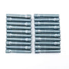 20pcs Silver Stud Conversion Kit – M12x1.5 to M12x1.5, 61mm Total Length, 44mm Shank – Fits BMW Vehicles Using 12x1.5 Thread – Allows Use of Lug Nuts Instead of Bolts