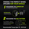 19mm (3/4 Inch) Hubcentric Wheel Adapters 5x115 to 5x4.75 (5x120.7) Compatible for Vehicles with 70.3mm Bore Only, Fit 5x4.75 Wheels on 5x115 Hub (2pc M12x1.5 Studs) Spacers