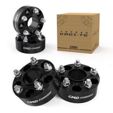 Customadeonly 5x120 Wheel Spacers for 2010-2024 Camaro,2014-2020 Impala, 2020-2024 Corvette C8, 2008-2019 CTS, 2020-2023 CT5 (4pcs 2" Thick, Black) 5x4.72 66.9mm Bore M14x1.5 Studs 50mm Thick