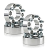 Customadeonly 6x127 (6x5) to 6x139.7 (6x5.5) Forged Wheel Adapters 50mm (2 Inch) – Compatible for 6x127 Hubs to Fit 6x139.7 Wheels – 4pc Set, 78.3mm Bore, M14x1.5 Studs