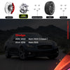 Customadeonly 1 Inch (25mm) Hubcentric Wheel Spacers Without Lip 5x5.5 Compatible for 2012-2018 Ram 1500, 2019-2022 Ram 1500 Classic (2pc 77.8mm M14x1.5) Factory Studs May Need to Be Trimmed