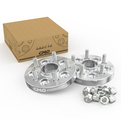 Customadeonly Forged 5x114.3 Wheel Spacers for 370Z 350Z 240SX 300ZX GTR Murano Maxima Sentra (2pcs 1.0" Thick) Wheel Spacer for Q60 G37 G35 Hubcentric 5x4.5 66.1mm Bore M12x1.25 Lugs 25mm Wide