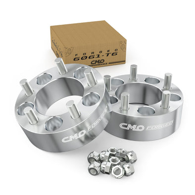 Customadeonly 50mm (2 Inch) Wheel Spacers 5x4.75 (5x120.7) Compatible for Older Chevy Buick (2pcs 70.6mm Center Bore 7/16" Thread Pitch) Lug Centric Spacer