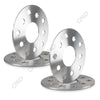 5mm Hubcentric Wheel Spacers (5x100/5x112 Bolt Pattern, 57.1mm Center Bore, No Lip) - Compatible with Audi A4/VW Golf/GTI/Jetta/Passat | 4PCS Premium Fitment Kit for 5-Lug Vehicles 1992-2022