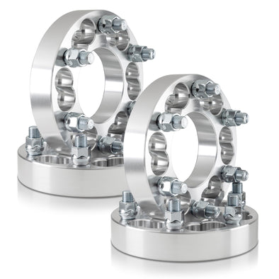 1.25 Inch Wheel Adapters 6x135 to 6x139.7 (Hub to Wheel) 6x127 to 6x139.7 -Enable 6x135 & 6x127 (6x5") Hub to Mount 6x139.7 (6x5.5") Wheel (4pc M14x1.5) -Trimming Factory Stud May Be Required