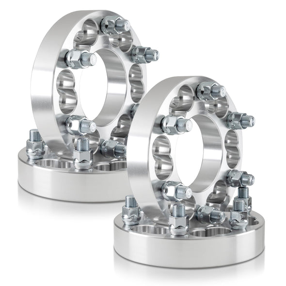 1.25 Inch Wheel Adapters 6x135 to 6x139.7 (Hub to Wheel) 6x127 to 6x139.7 -Enable 6x135 & 6x127 (6x5") Hub to Mount 6x139.7 (6x5.5") Wheel (4pc M14x1.5) -Trimming Factory Stud May Be Required