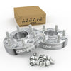 Customadeonly 6x139.7 (6x5.5) Forged Wheel Spacers 1.25" (32mm) – 2-Pack Hubcentric 77.8mm Bore – M14x1.5 Studs – Fits Ram 1500 (2019–2022), Titan XD, Armada, Wagoneer, QX80 – Trim Studs if Needed