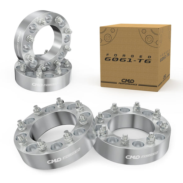 Customadeonly 8x180 to 8x170 Wheel Adapters (Hub to Wheel) 14x1.5 Studs (4pc 2" Thick) Enable 8x180 Hubs to Mount 8x170 Wheels