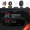20mm Hubcentric Black Wheel Spacers 5x115 Compatible For Dodge Charger 2006-2022, Challenger 2008-2022, Magnum 2005-2008, Compatible For Chrysler 300c 2005-2022 (4pcs 71.6mm M14x1.5) Spacer