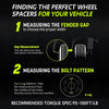 Customadeonly 6x132 Wheel Spacers for Acadia Enclave (2pcs 1.5" Thick) Hubcentric 74.5mm Bore M14x1.5 Studs