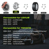 38mm (1.5 Inch) 5x150 Wheel Spacers Compatible For Toyota Land Cruiser 1998-2001, Sequoia 2008-2022, Tundra 2007-2021, Compatible For LX470, LX570 2008-2021 Hubcentric (4pcs 110mm M14x1.5)