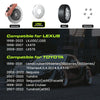 3mm Hubcentric Wheel Spacers 5x150 Compatible for Toyota Land Cruiser 1998-2001, Sequoia 2008-2022, Tundra 2007-2021, Compatible for Lexus LX470 1998-2007, LX570 2008-2021 (2pcs 110mm M14x1.5)