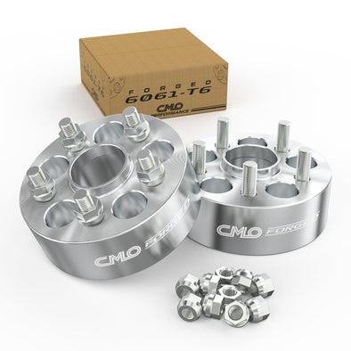 Customadeonly 5x114.3 (5x4.5) Wheel Spacers 50mm (2 Inch) – 2pcs Hubcentric Spacers with 70.5mm Bore, M14x1.5 Studs – Compatible for Ford Mustang, Explorer (2020–2022), Lincoln Aviator (2020–2022)