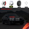 Customadeonly 6x4.5 Wheel Spacers for Durango Dakota Viper (2pc 12mm Thick) Center Bore 71.5mm Thread Pitch 1/2"-20, 6Lug 6x114.3 Hubcentric Spacer Without Lip -Longer Stud Required