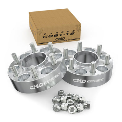 Customadeonly Forged 38mm (1.5 Inch) 6x135 Hubcentric Wheel Spacers (2pcs) | Fits Ford F-150 2004–2014, Expedition, Lincoln Navigator, Mark LT | 87.1mm Bore | M14x2.0 Studs