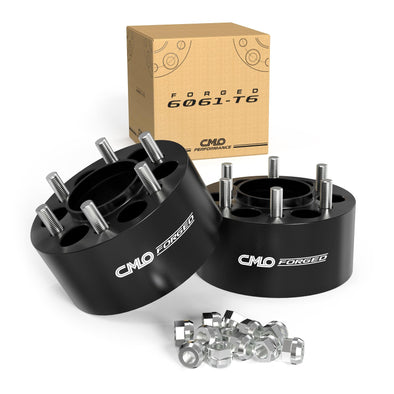 Customadeonly 75mm (3 Inch) 6x135 Hubcentric Black Wheel Spacers (with Lip) Compatible for Ford F-150 Expedition 2004-2014, Mark LT 2006-2008, Navigator 2003-2014 (2pcs 87.1mm M14x2.0)