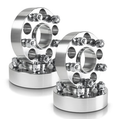 38mm (1.5 Inch) 5x150 Wheel Spacers Compatible For Toyota Land Cruiser 1998-2001, Sequoia 2008-2022, Tundra 2007-2021, Compatible For LX470, LX570 2008-2021 Hubcentric (4pcs 110mm M14x1.5)