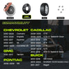 Customadeonly 5x120 Wheel Spacers for 2010-2024 Camaro,2014-2020 Impala, 2020-2024 Corvette C8, 2008-2019 CTS, 2020-2023 CT5 (2pcs 5mm Thick Black) 5x4.72 66.9mm Bore 3/16" Thick