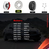 10mm Hubcentric Wheel Spacers 5x114.3 5x100 Compatible For Subaru WRX STI 2013-2022, Outback and Legacy 2015-2022, WRX 2015-2022, Forester 2018-2022, Ascent 2019-2022 (2pc 56.1mm M12x1.25) Spacer