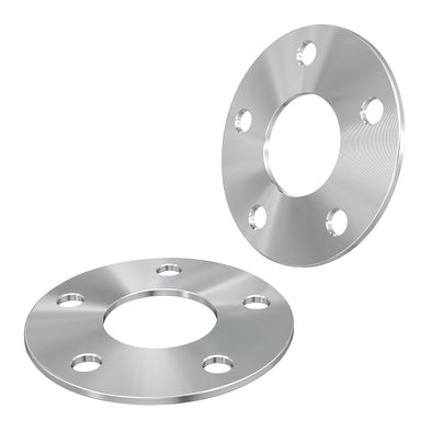 Customadeonly 5x114.3 Wheel Spacers for RSX RL CL TL Prelude CRV CR-Z Integra Type-R MDx Pilot S2000 NSX Accord Element TSx, Hubcentric Without Lip, 64.1mm Bore (5mm Thick 2pcs) 3/16" Adapters 5x4.5