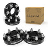 Customadeonly 6x135 Wheel Spacers for F150,Black (1 Inch Thick) Hubcentric 6 Lug Wheel Adapters for Expedition F-150 2015-2023, Navigator 2015-2023 with M14x1.5 Studs(4pcs 87.1mm Hub Bore)