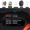 Customadeonly Forged 5x127 Wheel Spacers for Grand Cheorkee 2011-2022, Wrangler 2018-2022, Durango Hubcentric (2pcs 2.0" Thick) 5x5 Wheel Spacer Center Bore 71.5mm M14x1.5 Lugs