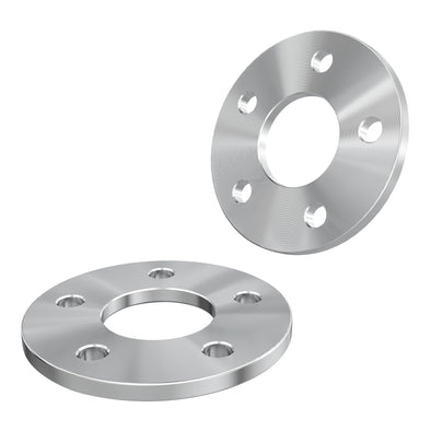 Customadeonly 2 Pieces 3/8" (10mm) Hub Centric Wheel Spacers Adapters Bolt Pattern 5x110 Thread Pitch 12x1.5 Center Bore 65mm
