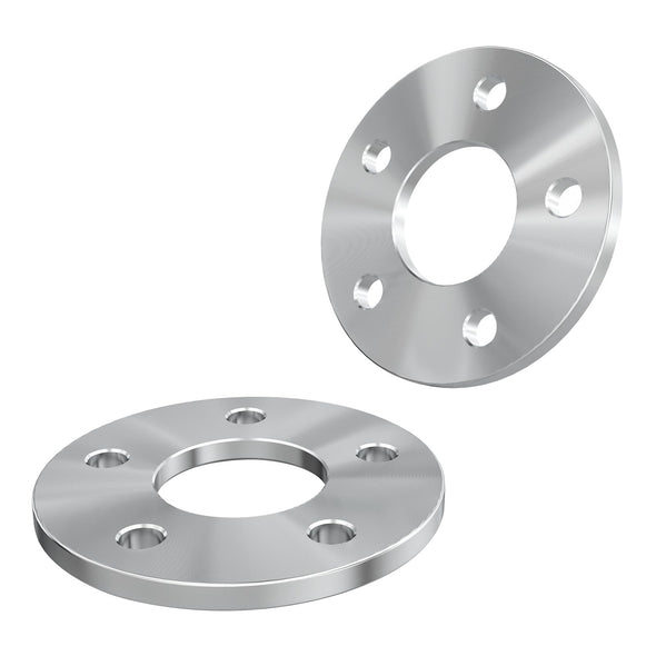 Customadeonly 2 Pieces 3/8" (10mm) Hub Centric Wheel Spacers Adapters Bolt Pattern 5x110 Thread Pitch 12x1.5 Center Bore 65mm