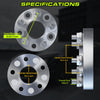 75mm (3 Inch) Wheel Spacers Hubcentric 5x4.75 Compatible For Camaro 1982-2002, Corvette 1984-2019, Blazer 1987-2005, S10 1982-2004, Pontiac Firebird 1982-2002, Trans Am 1984-1997 (2pc 70.3mm M12x1.5)