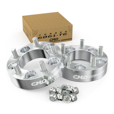 Customadeonly 38mm (1.5 Inch) Wheel Spacers 5x4.75 (5x120.7) Compatible for Older Chevy Buick (2pcs 70.6mm Center Bore 7/16" Thread Pitch) Lug Centric Spacer