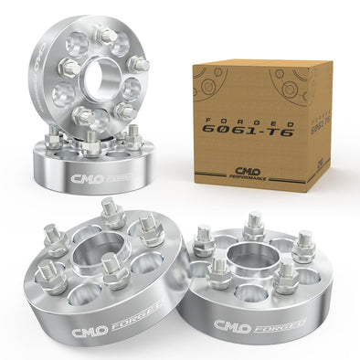 Customadeonly 5x105 Wheel Spacers 38mm (1.5 Inch) Forged Hubcentric Compatible with Cruze 2010–2020, Sonic, Trax, Volt, Encore (4pcs, 56.5mm Bore, M12x1.5 Studs)