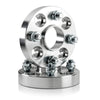 Customadeonly 4x100 Forged Hubcentric Wheel Spacers 25mm (1 Inch) (2pcs) Compatible for Miata, 124 Spider, Corolla, Echo, MR2, xA, xB, iA, Rio, Spectra (54.1mm Center Bore, M12x1.5 Studs)
