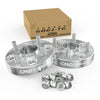 Customadeonly 4x100 Forged Hubcentric Wheel Spacers 25mm (1 Inch) (2pcs) Compatible for Miata, 124 Spider, Corolla, Echo, MR2, xA, xB, iA, Rio, Spectra (54.1mm Center Bore, M12x1.5 Studs)