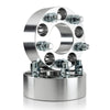 Customadeonly 5x5.5 to 5x4.5 Wheel Adapters, 2pcs 2" Thick (Center Bore 88mm, M12x1.5 Studs) Enable 5x5.5 (5x139.7) Hub to Mount 5x4.5 (5x114.3) Wheel - 5x139.7 to 5x114.3