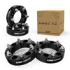 1" (25mm) Hubcentric Black Wheel Spacers Without Lip 6x5 6x127 Compatible For Chevy Trailblazer 2002-2009, SSR 2004-2006, Compatible For GMC Envoy 2003-2009 (4pcs 78.1mm M12x1.5) SUV Spacer