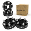 Customadeonly 38mm (1.5 Inch) 6x135 Hubcentric Black Wheel Spacers (with Lip) Compatible for Ford F-150 Expedition 2004-2014, Mark LT 2006-2008, Navigator 2003-2014 (4pcs 87.1mm M14x2.0)