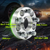 Customadeonly 5x114.3 Wheel Spacers for 370Z 350Z 240SX 300ZX GTR Murano Maxima Sentra (2pcs 1.25" Thick) Wheel Spacer for Q60 G37 G35 Hubcentric 5x4.5 66.1mm Bore M12x1.25 Lugs 32mm Wide