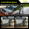 Customadeonly 5x114.3 Wheel Spacers for 370Z 350Z 240SX 300ZX GTR Murano Maxima Sentra (2pcs 30mm Thick Black) Wheel Spacer for Q60 G37 G35 Hubcentric 5x4.5 66.1mm Bore M12x1.25 Lugs