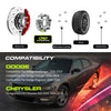 Customadeonly 15mm Hubcentric Wheel Spacers 5x115 Compatible for Dodge Charger 2006-2022, Challenger 2008-2022, Magnum 2005-2008, Compatible for Chrysler 300c 2005-2022 (4pcs 71.6mm M14x1.5) Spacer