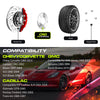 5mm (3/16") Wheel Spacers Hubcentric 5x4.75 Compatible For Camaro 1982-2002, Corvette 1984-2019, Blazer 1987-2005, S10 1982-2004, Pontiac Firebird 1982-2002, Trans Am 1984-1997 (2pc 70.3mm)
