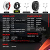 Customadeonly 2 Pieces 1.0" Black Hub Centric Wheel Spacers 5x120 to 5x120 Center Bore 66.9mm Compatible for 2010-2022 Camaro,2014-2020 Impala, 2020-2023 Corvette C8, 2008-2019 CTS, 2011-17 Regal