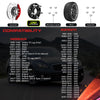 Customadeonly 5x114.3 Wheel Spacers for 370Z 350Z 240SX 300ZX GTR Murano Maxima Sentra (2pcs 2" Thick Black) Wheel Spacer for Q60 G37 G35 Hubcentric 5x4.5 66.1mm Bore M12x1.25 Lugs 50mm Wide