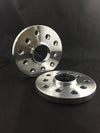 15mm Wheel Spacers 5x100 & 5x112 Hubcentric W/Lip (2pcs) Compatible for Golf 1999-2021, GTI 1999-2022, Jetta 1992-2022 (5lug), Passat 1998-2022, A4 1997-2008 with 57.1mm Center Bore Only