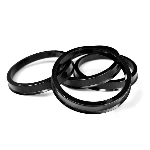 Customadeonly 4 Pieces Polycarbonate Hub Centric Rings 72.6mm Wheel Bore to 64.1mm Factory Hub