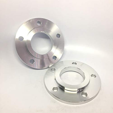 Customadeonly 2 Pieces 0.47" 12mm Hub Centric Wheel Spacers No Lip (Change Center BORE) 5x5.5 5x139.7 77.8 to 108mm Center Bore Thread Pitch 9/16"