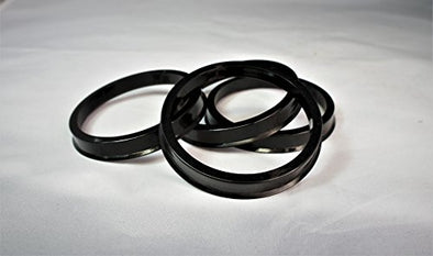 Customadeonly 4 Pieces Polycarbonate Hub Centric Rings Adapters 66.56mm Wheel Bore to 57.1mm Factory Hub