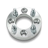 Customadeonly 2 Pieces 1" 25mm Lug Centric Silver Wheel Adapters Spacers (Change Bolt Pattern) 4x130 to 4x100 Center Bore 78mm 12x1.5 Studs