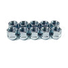 Customadeonly (Set of 10 Open End Bulge Acorn Steel Lug Nuts - M14x1.5 Thread Studs, 19mm Hex, Zinc Finish - Wheel Conical Cone Seat
