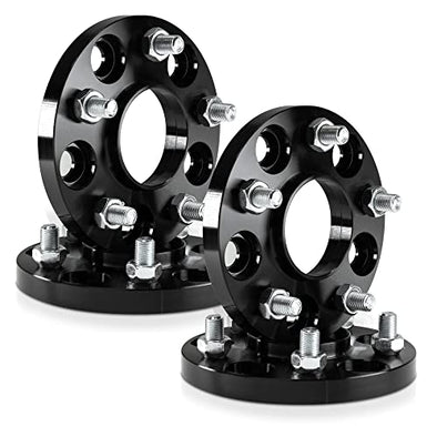 Customadeonly 15mm Black Hubcentric Wheel Spacers 5x114.3 Compatible for Lexus ES300 350, GS300 350 430,IS250 300 350,LS400 430 460,RC300 350, Camry Highlander Tacoma, tC xB (4pcs 60.1mm M12x1.5)